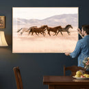 Wild Horse Wall Art Canvas Print – Framed Rustic Western Art by MyGreatCanvas | Canvas Wall Art Prints | Photo Prints & Wall Decor