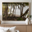 Tropical Jungle Wall Art Canvas Print – Framed Palm Tree by MyGreatCanvas | Canvas Wall Art Prints | Photo Prints & Wall Decor