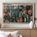 Yayoi Kusama Art Print Canvas – Abstract Mount Fuji Japanese