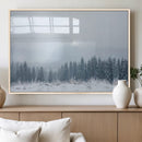 Winter Forest Wall Art Canvas Print – Framed Snowy Landscape by MyGreatCanvas | Canvas Wall Art Prints | Photo Prints & Wall Decor