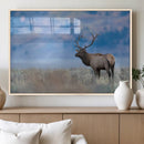 Elk Wall Decor Canvas Print – Framed Rustic Wildlife Art by MyGreatCanvas | Canvas Wall Art Prints | Photo Prints & Wall Decor
