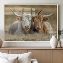 Cow Wall Art Canvas Print – Framed Rustic Animal Decor with by MyGreatCanvas | Canvas Wall Art Prints | Photo Prints & Wall Decor