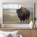 Bison Wall Art Canvas Print – Framed Buffalo Canvas Picture by MyGreatCanvas | Canvas Wall Art Prints | Photo Prints & Wall Decor