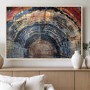 Tree Rings Wall Art Canvas Print – Framed Wood Art Picture by MyGreatCanvas | Canvas Wall Art Prints | Photo Prints & Wall Decor