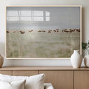 Bison Herd Wall Art Canvas Print – Framed Western Landscape by MyGreatCanvas | Canvas Wall Art Prints | Photo Prints & Wall Decor