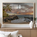 Tropical Beach Wall Art Canvas Print, Vibrant Hawaiian by MyGreatCanvas | Canvas Wall Art Prints | Photo Prints & Wall Decor