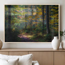 Autumn Forest Wall Art Canvas Print – Framed Fall Woodland by MyGreatCanvas | Canvas Wall Art Prints | Photo Prints & Wall Decor