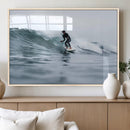 Surfer on Wave Wall Art Canvas Print – Framed Ocean by MyGreatCanvas | Canvas Wall Art Prints | Photo Prints & Wall Decor