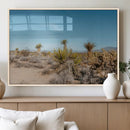 Joshua Tree Wall Art Canvas Print – Framed Desert Landscape