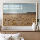 Desert Plains Wall Art Canvas Print, Golden Light Over Dry by MyGreatCanvas | Canvas Wall Art Prints | Photo Prints & Wall Decor
