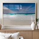 Ocean Breeze Wall Art Canvas Print, Aqua Waves and Coastal by MyGreatCanvas | Canvas Wall Art Prints | Photo Prints & Wall Decor