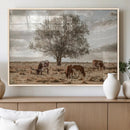 Texas Longhorn Cattle Wall Art, Rustic Western Ranch Canvas by MyGreatCanvas | Canvas Wall Art Prints | Photo Prints & Wall Decor