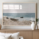 Coastal Ocean View Wall Art Canvas Print – Serene Rocky by MyGreatCanvas | Canvas Wall Art Prints | Photo Prints & Wall Decor
