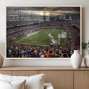 Chicago Bears Soldiers Field Wall Art Canvas Print – Framed by MyGreatCanvas | Canvas Wall Art Prints | Photo Prints & Wall Decor