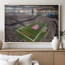 Chicago Bears Soldiers Field Wall Art Canvas Print – Framed