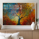 Yggdrasil Tree of Life Mosaic Stained Glass Wall Art, Tree