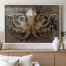 Octopus Wall Art Canvas Print – Black Gold Detailed by MyGreatCanvas | Canvas Wall Art Prints | Photo Prints & Wall Decor