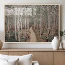 Forest Dirt Road Wall Art Canvas Print, Scenic Woodland by MyGreatCanvas | Canvas Wall Art Prints | Photo Prints & Wall Decor
