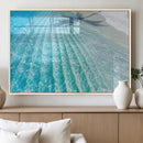 Tropical Ocean Beach Wall Art Canvas Print – Aerial Coastal by MyGreatCanvas | Canvas Wall Art Prints | Photo Prints & Wall Decor