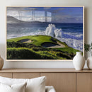Ocean Waves Crashing Wall Art Canvas Print – Dramatic Rocky by MyGreatCanvas | Canvas Wall Art Prints | Photo Prints & Wall Decor