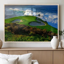California Pebble Beach Golf Links Wall Art Canvas Print – by MyGreatCanvas | Canvas Wall Art Prints | Photo Prints & Wall Decor