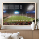 Dooley Stadium Wall Art, Sports Arena Panoramic Canvas by MyGreatCanvas | Canvas Wall Art Prints | Photo Prints & Wall Decor