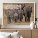 Wild Elephant Wall Art Canvas Print by MyGreatCanvas | Canvas Wall Art Prints | Photo Prints & Wall Decor