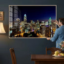 Atlanta Skyline Wall Art Canvas Print – Modern Cityscape by MyGreatCanvas | Canvas Wall Art Prints | Photo Prints & Wall Decor