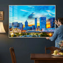 Atlanta Skyline Wall Art Canvas Print, Atlanta Downtown by MyGreatCanvas | Canvas Wall Art Prints | Photo Prints & Wall Decor