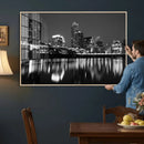 Austin Skyline Wall Art Canvas Print, Austin Downtown Night by MyGreatCanvas | Canvas Wall Art Prints | Photo Prints & Wall Decor