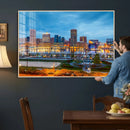 Baltimore Skyline Wall Art Canvas Print, Baltimore Downtown by MyGreatCanvas | Canvas Wall Art Prints | Photo Prints & Wall Decor
