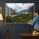 Yosemite Valley Wall Art Canvas Print – Misty Mountain by MyGreatCanvas | Canvas Wall Art Prints | Photo Prints & Wall Decor