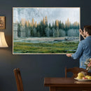 Forest Meadow Wall Art Canvas Print, Pine Tree Landscape by MyGreatCanvas | Canvas Wall Art Prints | Photo Prints & Wall Decor