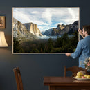 Yosemite Valley Mountain Wall Art Canvas Print, Granite by MyGreatCanvas | Canvas Wall Art Prints | Photo Prints & Wall Decor