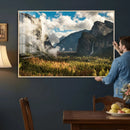 Yosemite Valley River Wall Art Canvas Print by MyGreatCanvas | Canvas Wall Art Prints | Photo Prints & Wall Decor