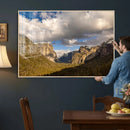 Yosemite Valley River Landscape Wall Art Canvas Print, by MyGreatCanvas | Canvas Wall Art Prints | Photo Prints & Wall Decor
