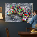 Graffiti Gaming Canvas Wall Art For Bedroom - Gaming Wall by MyGreatCanvas | Canvas Wall Art Prints | Photo Prints & Wall Decor