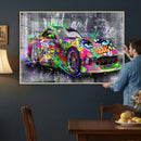 Graffiti Sports Car Street Art Wall Art Canvas Print, by MyGreatCanvas | Canvas Wall Art Prints | Photo Prints & Wall Decor