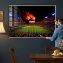 Auburn Stadium Wall Art Canvas Print, College Football Night by MyGreatCanvas | Canvas Wall Art Prints | Photo Prints & Wall Decor