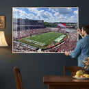 Georgia Bulldogs Stadium Wall Art Canvas Print, Sanford by MyGreatCanvas | Canvas Wall Art Prints | Photo Prints & Wall Decor