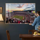 Donald W. Reynolds Razorback Stadium Wall Art Canvas Print – by MyGreatCanvas | Canvas Wall Art Prints | Photo Prints & Wall Decor