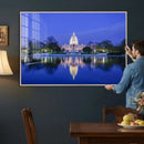 Washington White House Skyline Wall Art Canvas Print – by MyGreatCanvas | Canvas Wall Art Prints | Photo Prints & Wall Decor