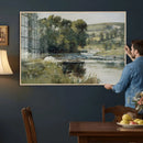 Edward Mitchell Bannister Streamside Wall Art Canvas Print by MyGreatCanvas | Canvas Wall Art Prints | Photo Prints & Wall Decor
