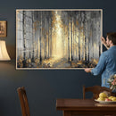 Abstract Birch Forest Wall Art Canvas Print – Modern Neutral by MyGreatCanvas | Canvas Wall Art Prints | Photo Prints & Wall Decor