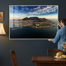 Cape Town Skyline Wall Art Canvas Print – Table Mountain by MyGreatCanvas | Canvas Wall Art Prints | Photo Prints & Wall Decor
