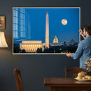 Washington DC Skyline Wall Art Canvas Print – Lincoln by MyGreatCanvas | Canvas Wall Art Prints | Photo Prints & Wall Decor