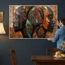 Abstract Afro American Women Wall Art Canvas Print by MyGreatCanvas | Canvas Wall Art Prints | Photo Prints & Wall Decor
