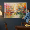 Colorful Abstract Canvas Wall Art — Large Textured Oil by MyGreatCanvas | Canvas Wall Art Prints | Photo Prints & Wall Decor