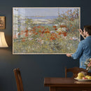Childe Hassam Celia Thaxter Garden Canvas — 1890 American by MyGreatCanvas | Canvas Wall Art Prints | Photo Prints & Wall Decor