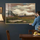 Gustav Macoun Heathland Canvas Print, Czech Landscape Oil by MyGreatCanvas | Canvas Wall Art Prints | Photo Prints & Wall Decor